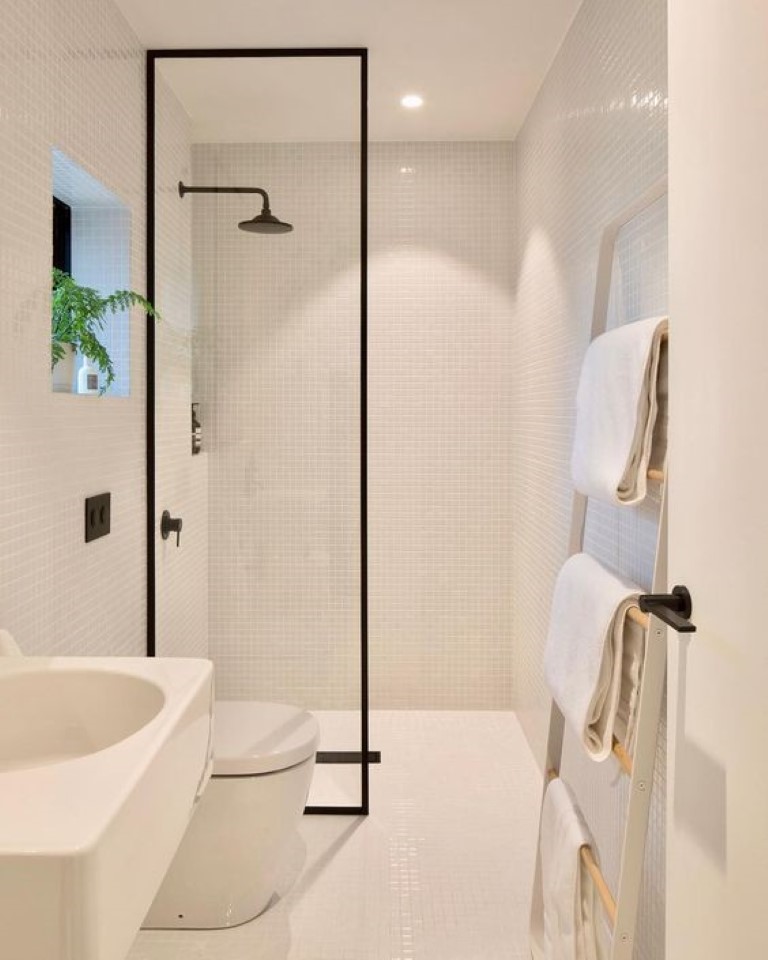 Le minimalisme dans une salle de bain